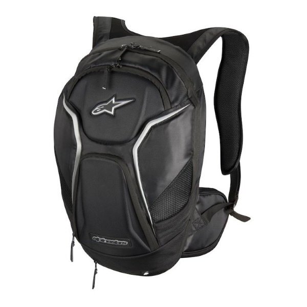 Alpinestars Tech Aero Back Pack Bag Rucksack Black White