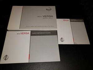 2010 NISSAN VERSA FACTORY OWNERS MANUAL USER GUIDE BOOK OEM FREE