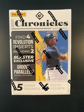 2021 Panini Chronicles Baseball MLB Blaster Box - Factory Sealed - IN HAND