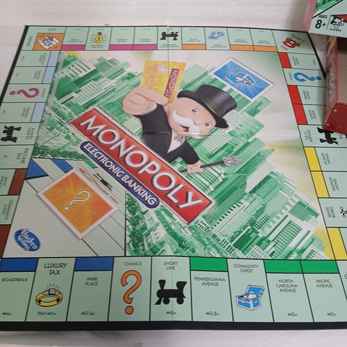 Monopoly Electronic Banking Unit Spiel 2013 Hasbro GEBRAUCHT Kreditkarten Fehler Spielzeug - Bild 8 von 8