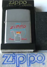 ZIPPO PREVIOUSLY COLLECTED Not Used HOME OF THE WINDPROOF  Lighter THEY WORK