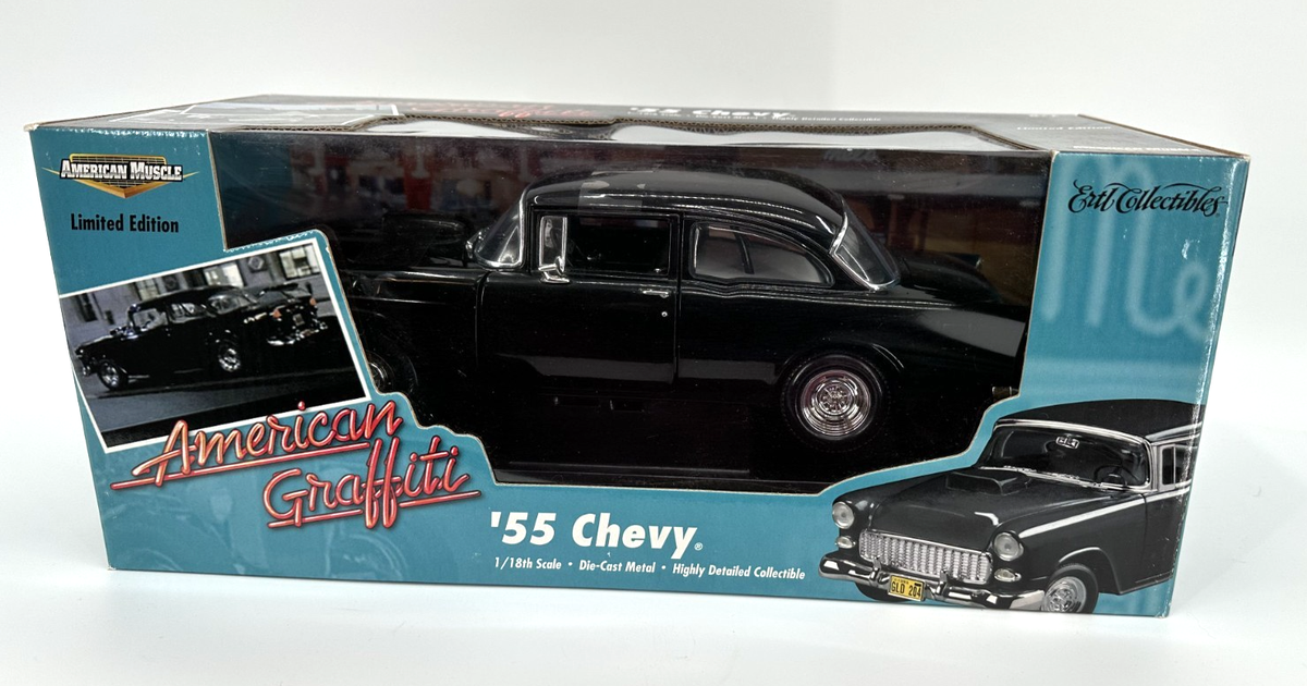 ミニカー '55 Chevy American Graffiti ERTL American Muscle: American Graffiti - 1955 Chevy Limited