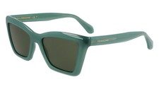Ferragamo Suns SF2039SE 339 Womens Green Sunglasses 53-17-145