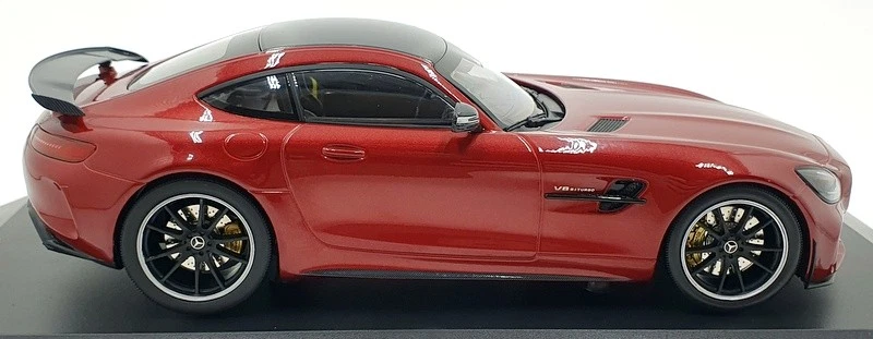 Minichamps 1/18 Scale 155 036027 - Mercedes-Benz AMG GTR 2021 Red Met - Image 4 of 4