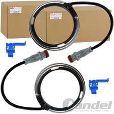2x ABS-SENSOR RADDREHZAHL-GEBER VORNE LI + RE...
