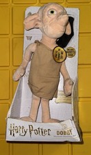 NEW Harry Potter DOBBY plush talking Elf doll Noble collection w/ sock