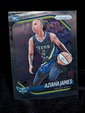 Aziaha James Rookie RC 2025 Panini Prizm WNBA Basketball Card #83 Dallas Wings