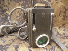 D&auml;nische CF Stahlblechtaschenlampe , M 55, Feldgrau