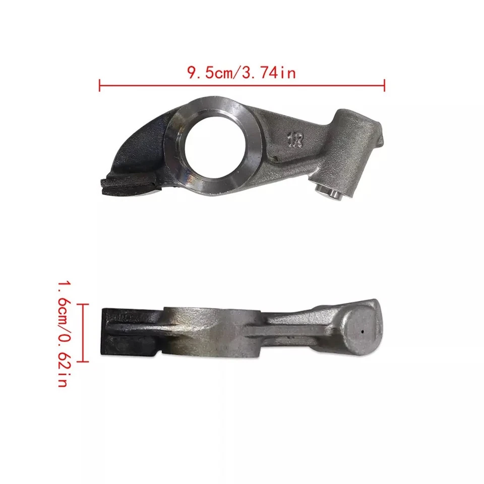 12* Rocker Arms Set Fit For Nissan Pickup 1995-1997 D21 1990-1994 2.4L NRASKA24 - Image 2 of 4