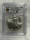 🔥  U.S. Mint American Silver Eagle 2015-(P) ICG MS70 1 oz .999 Silver Phila.