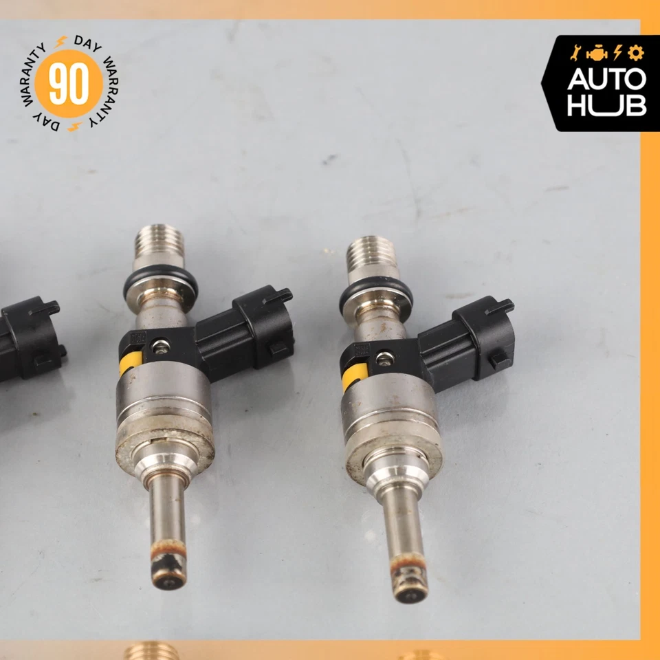 Juego de inyectores de combustible motor turbo 10-18 Porsche Cayenne 958 Panamera 970 OEM Foto 4 de 4