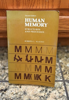 Pre Owned VTG Human Memory Structures And Processes Paperback Book 1980