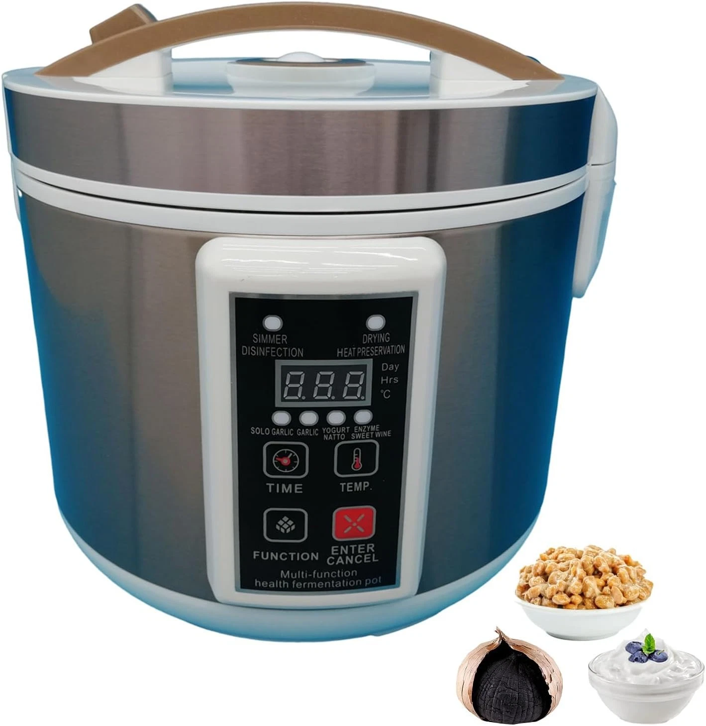 5L 110V Health Fermentation Pot Black Garlic Fermenter Yogurt Natto Fermenter
Opens in a new window