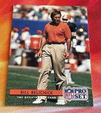 1992 Pro Set - Bill Belichick - #144  (B)