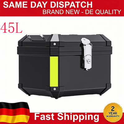 45L Motorradkoffer Top Case Motorradcase Rollerkoffer Helmkoffer Roller Motorrad