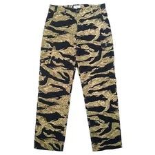 Buzz Rickson's BR41903 Gold Tiger Stripe Cargo Pants Size L W34 F/S