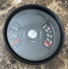 Porsche 911 Fuel & Oil Level Combo Gauge 