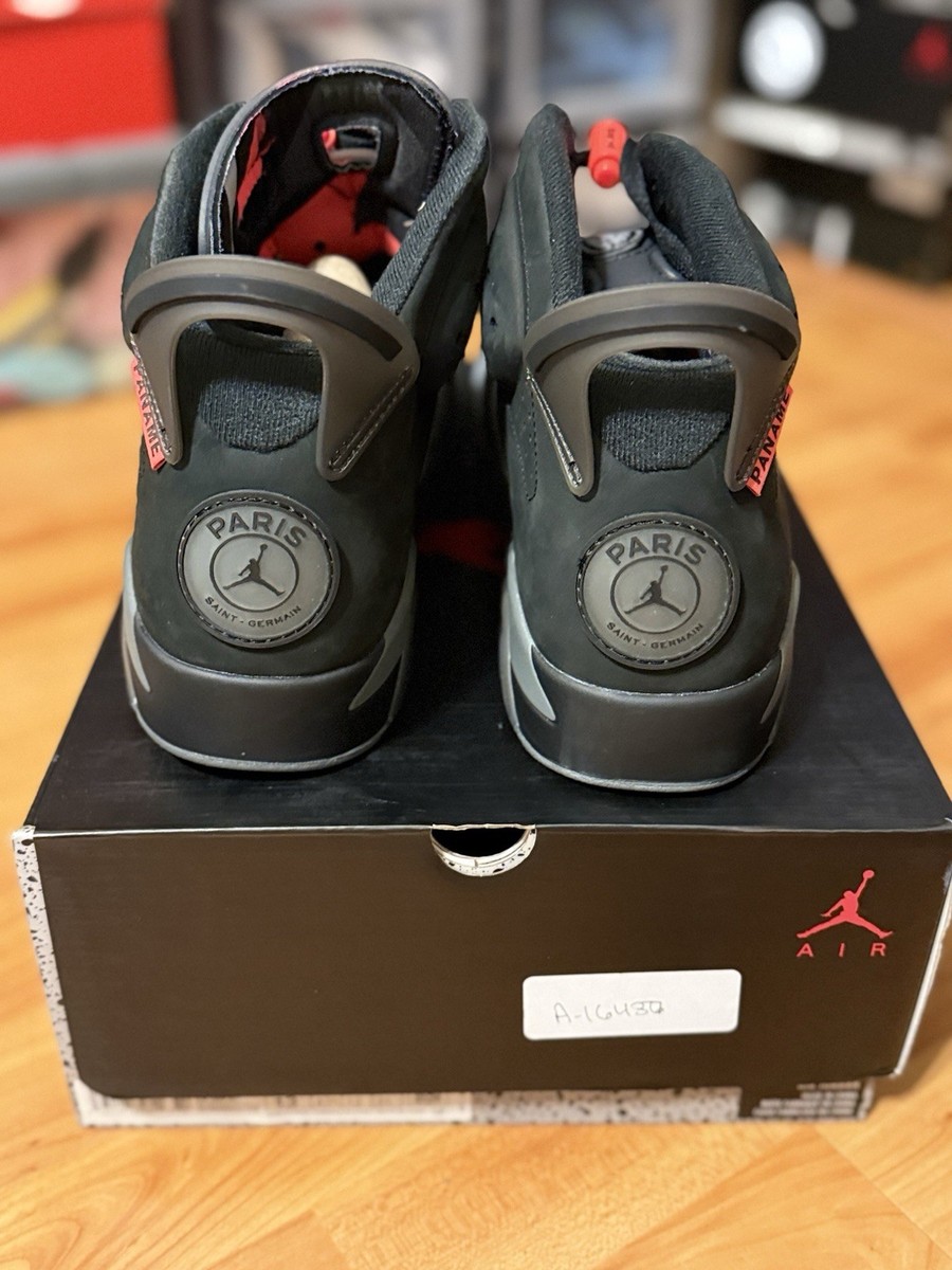 Size 13 - Paris Saint-Germain x Air Jordan 6 Retro Iron Grey