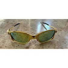 X-Metal Sunglasses Polished Gold Polarized Lenses Made in USA