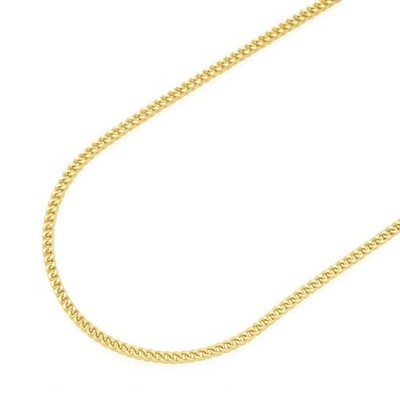 10K Yellow Gold 1.8mm Franco Chain (Hollow) 16''-30''