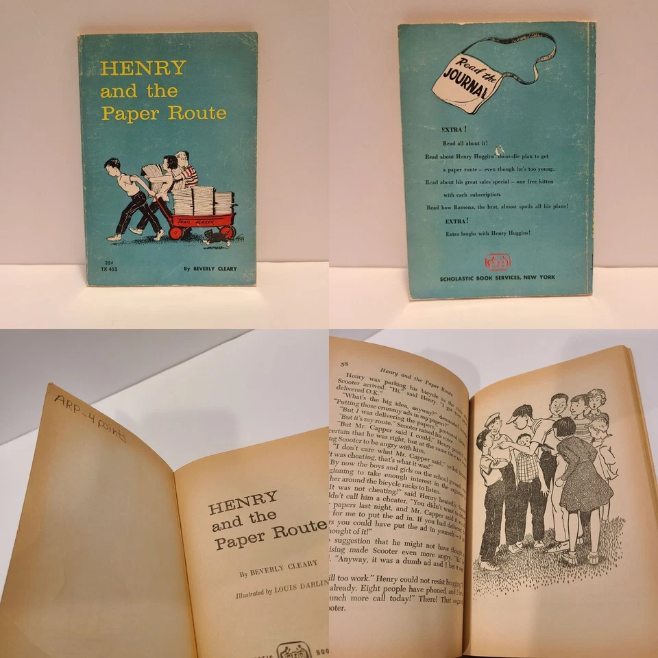 Лот из 18 книг Beverly Cleary Ramona Henry Ribsy Mr. Henshaw в твердом переплете - Изображение 4 из 4