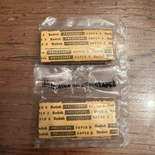 Kodak Presstape for Super 8 - 2 Pack - 40 Splices NEW in SEALED packaging