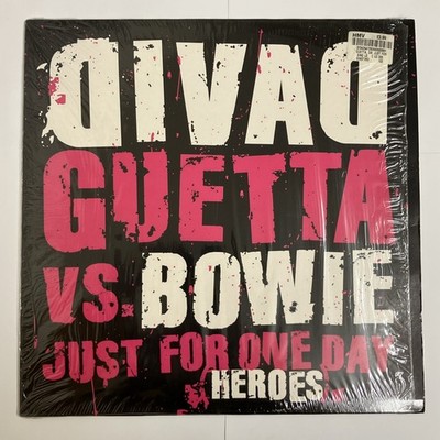 David Guetta Vs. David Bowie - Just For One Day (Heroes) - Virgin 12'' 2003 