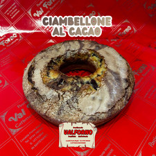 Ciambellone al Cacao Artigianale - fatto a mano da 600gr.