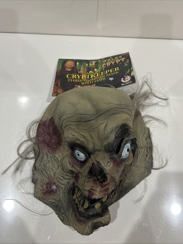 Tales from the Crypt Crypt Keeper Maske Halloween Kostüm Horror Erwachsene - Bild 1 von 3