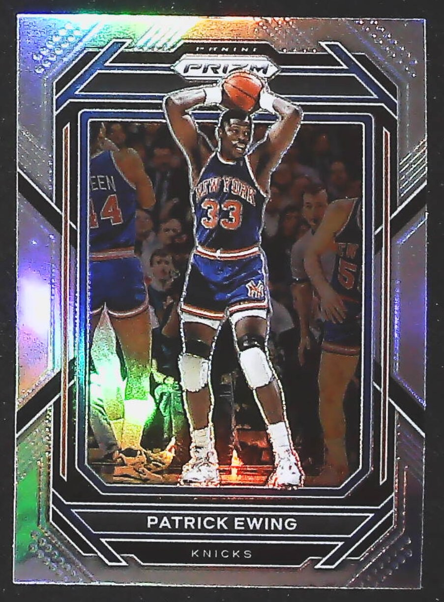 2022-23 Panini Prizm Patrick Ewing Prizms Silver #275 New York Knicks