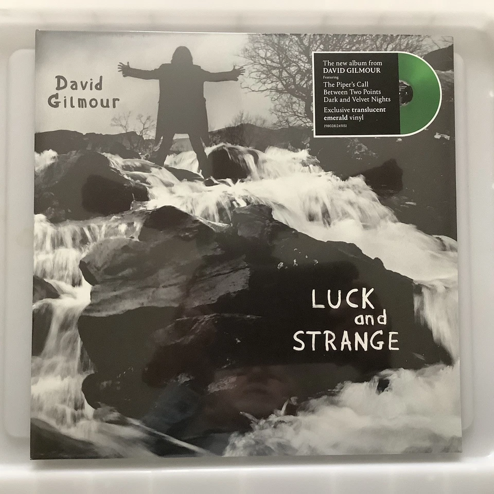 David Gilmour - LUCK AND STRANGERS EMERANLD TRANSLUCENT VINYL - Image 2 of 3