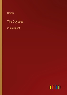 Homer | The Odyssey | Taschenbuch | Englisch (2023) | in large print | Paperback