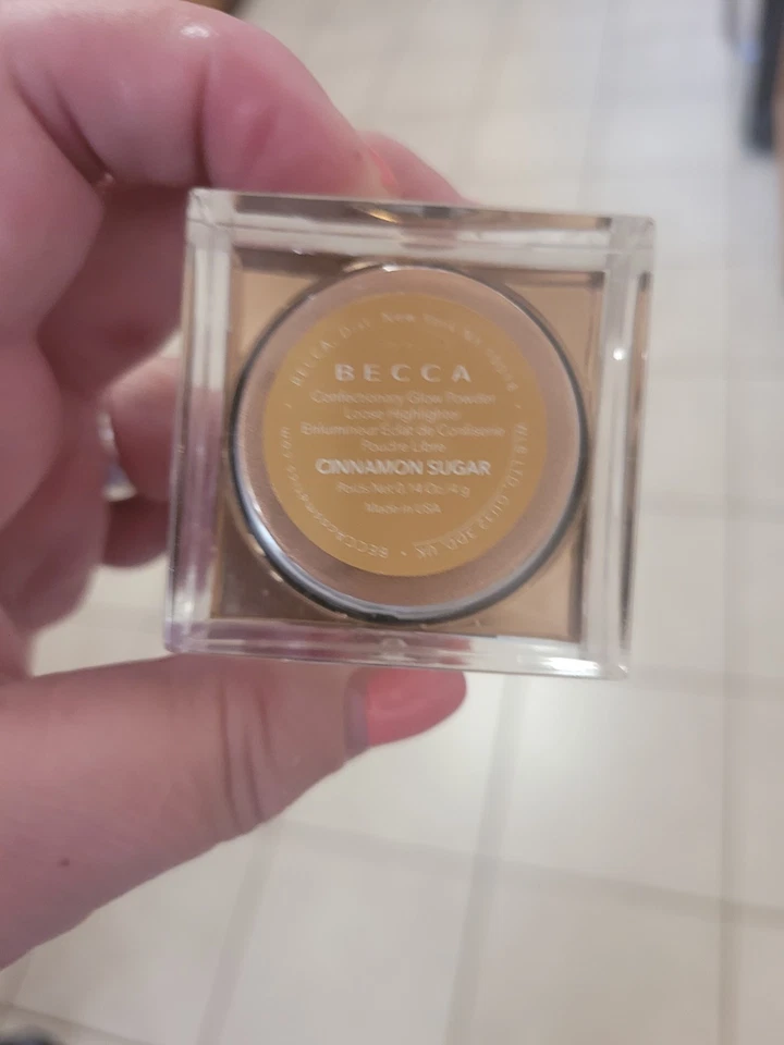 Becca x Chrissy Teigen Confectionary Glow Powder Cinnamon Sugar Highlighter  - Image 3 of 3
