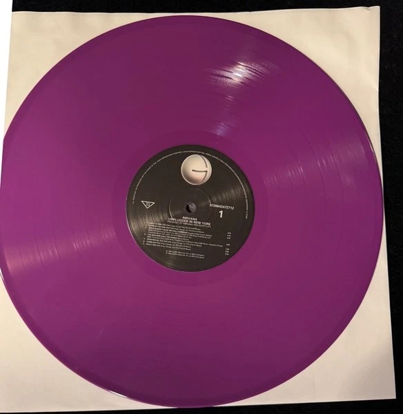 Nirvana : Unplugged In New York (2024 Limited Purple Vinyl LP) NEW/SEALED - Image 2 of 4