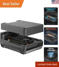 Argon NEO 5 M.2 NVMe PCIe Case for Raspberry Pi 5 Aluminum Enclosure with I...