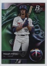 2023 Bowman Platinum Top Prospects Green 82/99 Noah Miller #TOP-34 1in8
