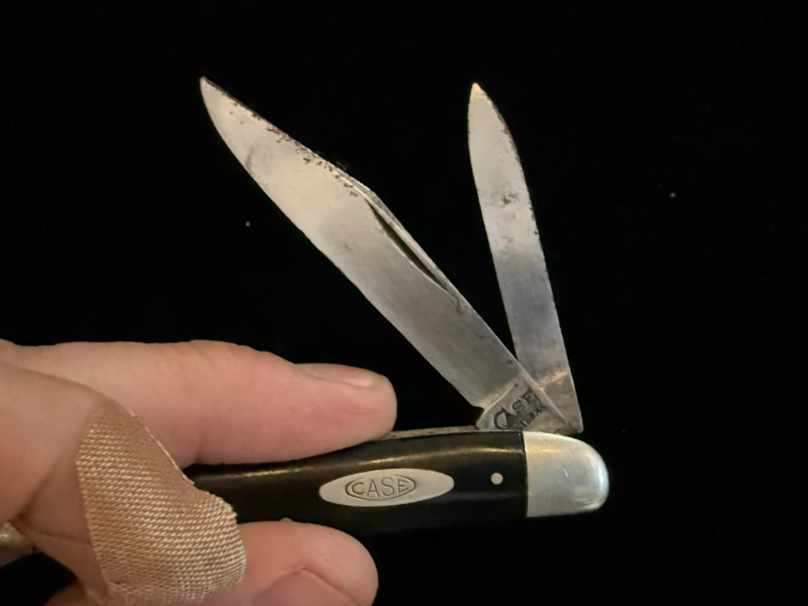 CASE XX TESTED USA 22087 Knife 1920-39 Serpentine Jack RARE - Used with Rust