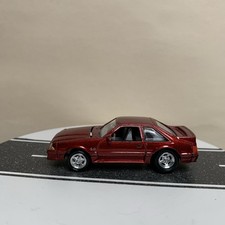 Johnny Lightning Mustang Classics 87-93 1988 Ford Mustang Fox Body 5.0 Red 164 Johnny Lightning Mustang Classics 87-93 1988 Ford Mustang Fox Body 5.0 Red 164