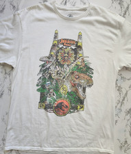 Jurassic Park World Tee White Graphic Unisex XXL Dinosaurs See Pics