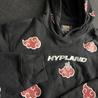 Hypland Naruto Akatsuki Rare Size Large Men Hoodie Anime Shippuden Pain Itachi