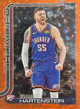 2025 Topps #120 Isaiah Hartenstein Diamante Orange