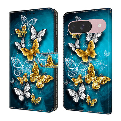 Wallet Flip Etui Handy Tasche Cover Hülle für Google Pixel 7 8 9 Pro XL 7a 8a 9a