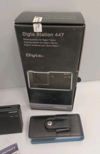 Grundig Digta 7 registratore digitale portatile dettatura con stazione 447 - Foto 4 di 12