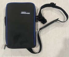 Official Nintendo Game Boy Advance Carrying Case Bag Blue Trim OEM GBA