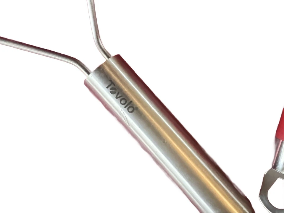 Utensilios de cocina de silicona roja marcas mixtas Tovolo y Core Kitchen Foto 4 de 4