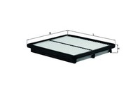 Neu - Mahle LX1955 Luftfilter FüR Kia