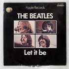 BEATLES LET IT BE APPLE AR2461 1x7