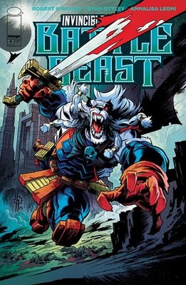 INVINCIBLE UNIVERSE BATTLE BEAST #4 VARIANT CVR D INC 1:25 JASON HOWARD VARIANT