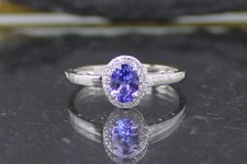 Entourage Platin Tansanitring, 950er Platin, ...