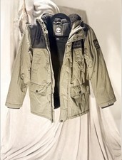 Timberland Kid s Green Black Hooded Winter Jacket Size S/P/CH 8